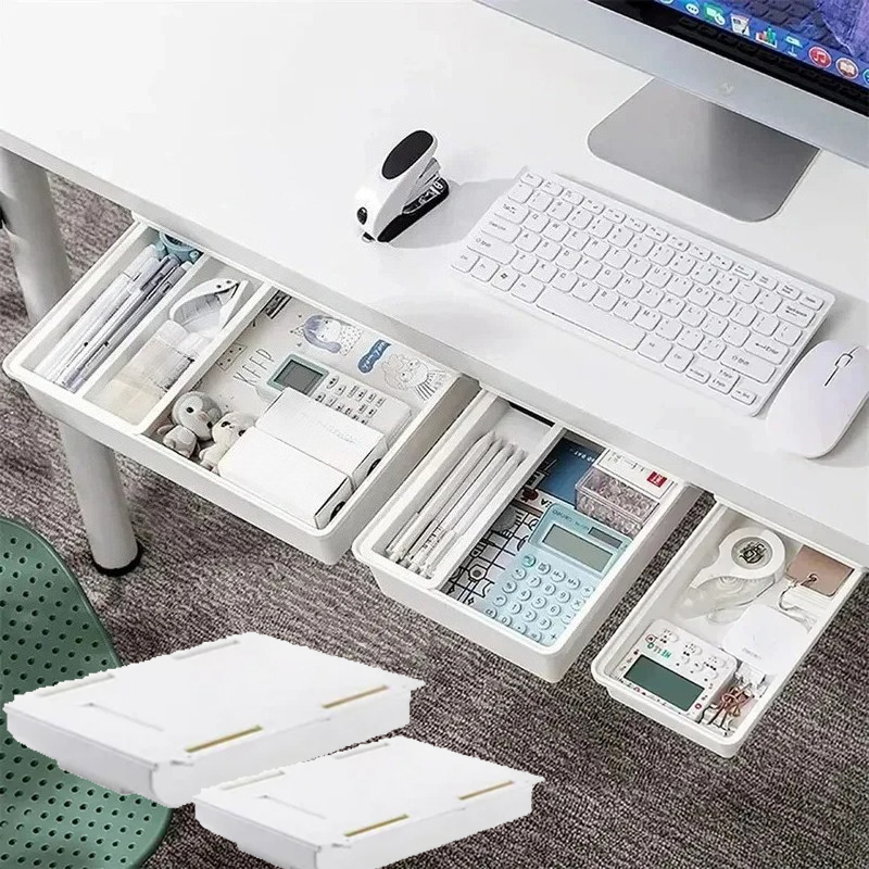 Home Office Furniture Sets - Самоклеящийся выдвижной ящик для хранения под
