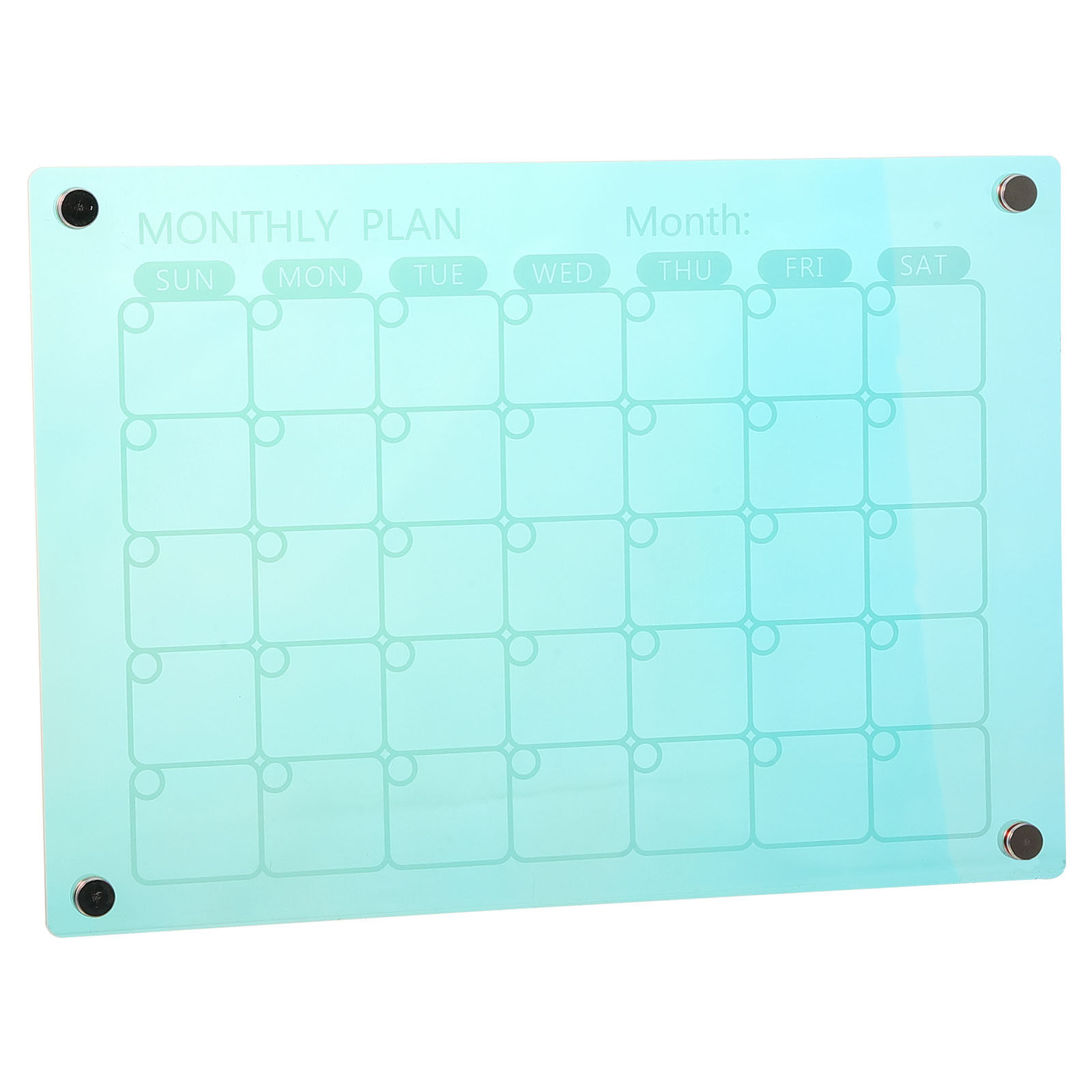 Magnetic Calendar Board - Акриловая магнитная доска-планер на месяц с