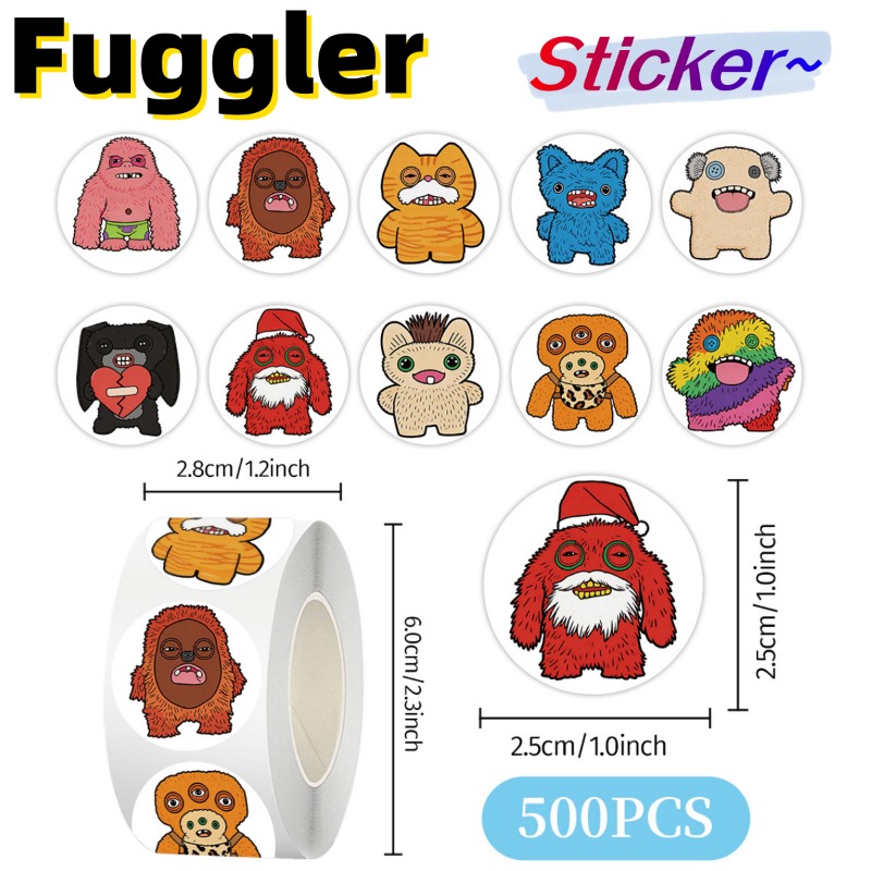 Home Office Kit - Новые двухмерные наклейки Fuggler, анимированные аксессуары,
