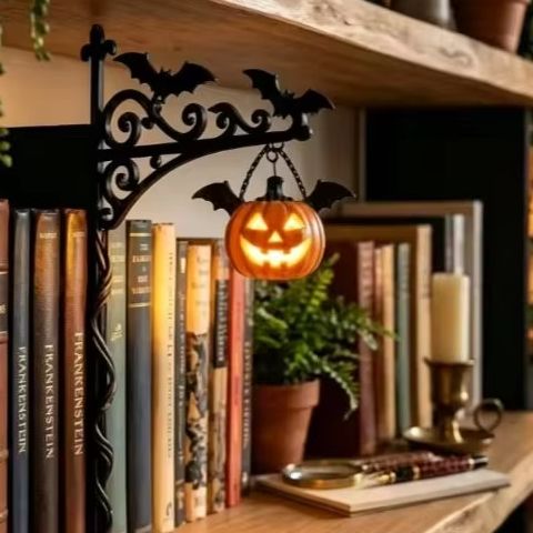 Home Office Bookshelves - Фонарь-книжная полка «Призрак», мини-лампа для библиотечной