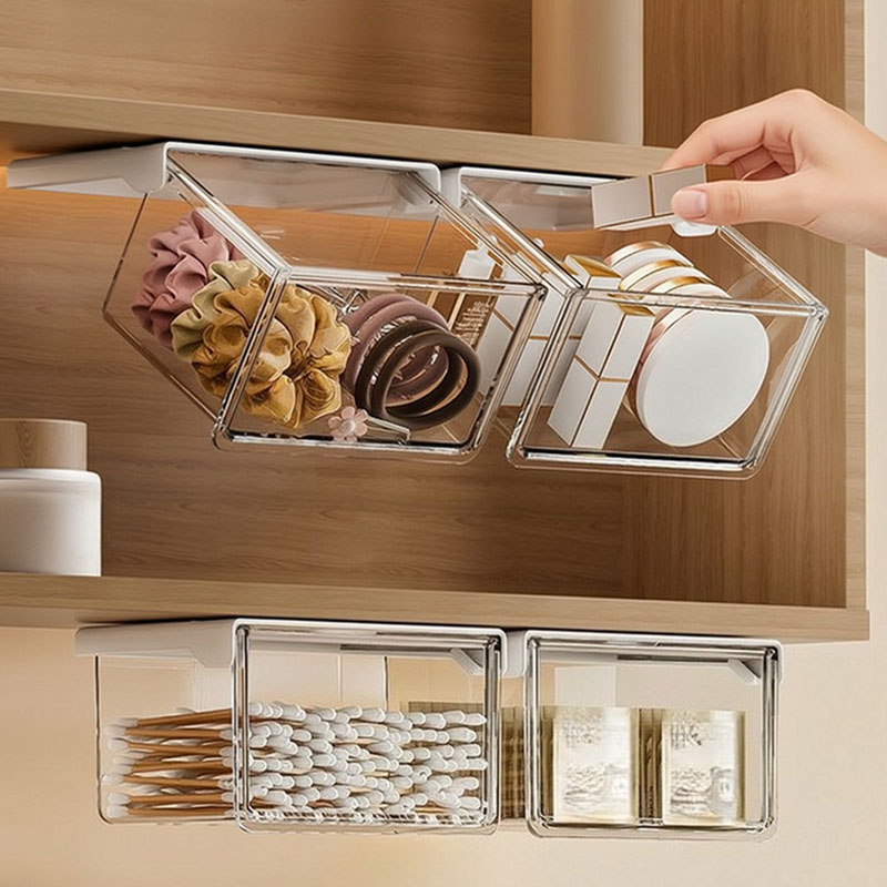 Home Office Desk With Drawers - Подвесной органайзер под стол для косметики