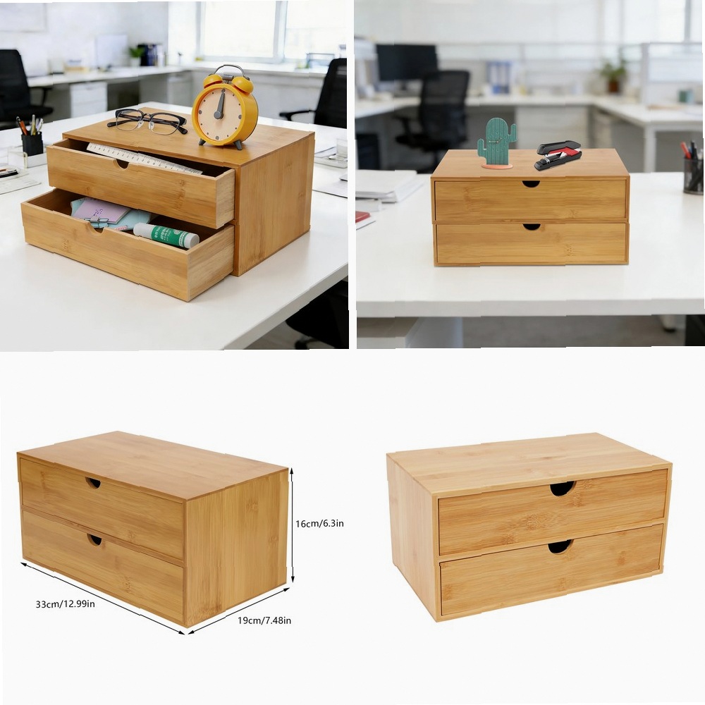 Home Office Desk With Drawers - Настольный органайзер, коробка для хранения канцелярских