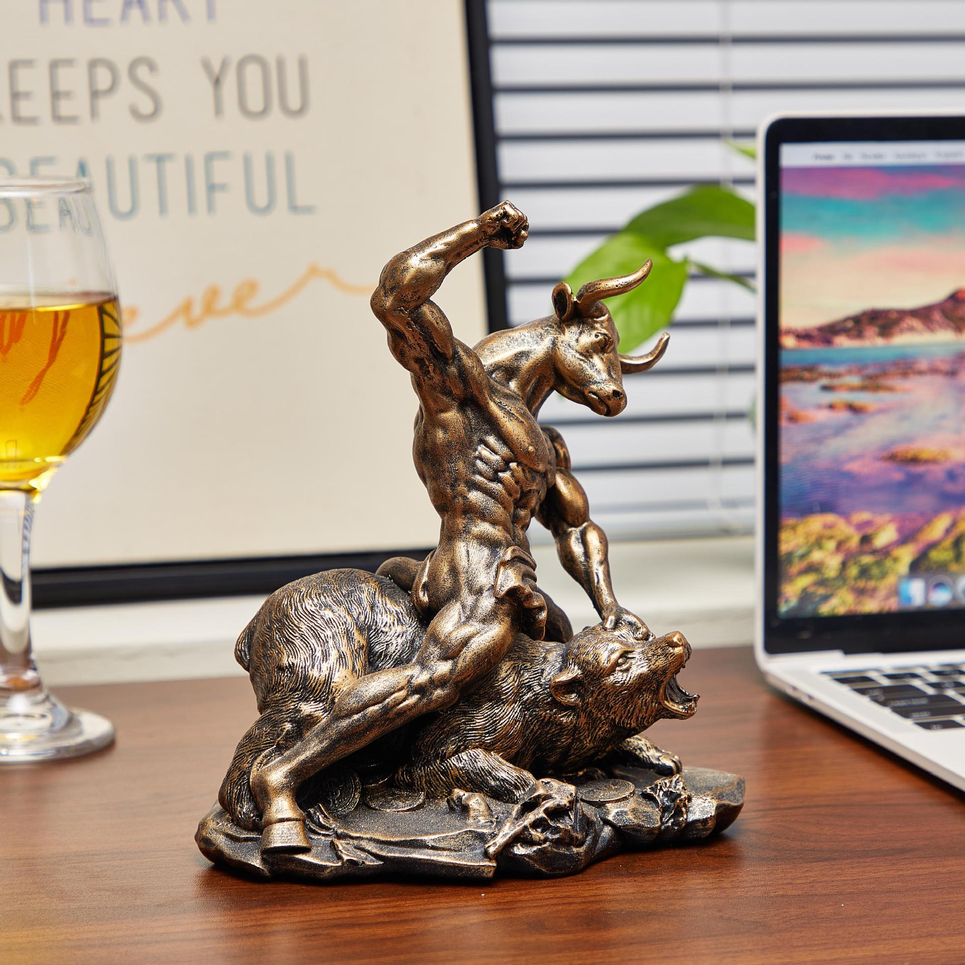 Декоративная статуэтка из смол – обзор и цена Home Office Bookshelves