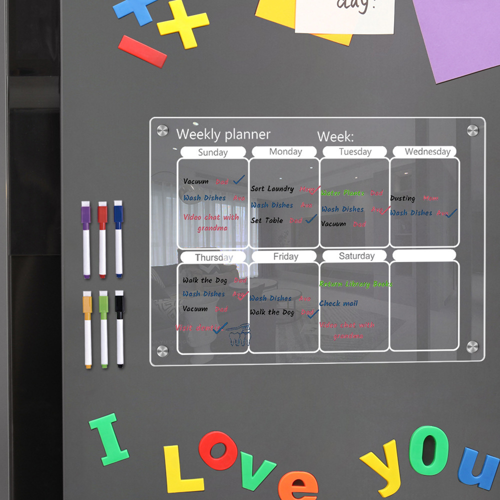 Магнит на холодильник, календа – обзор и цена Magnetic Calendar Board
