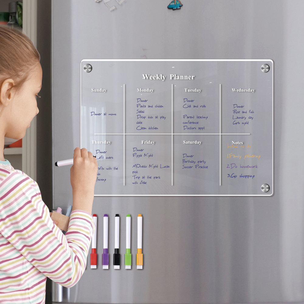 Магнит на холодильник, календа – обзор и цена Magnetic Calendar Board