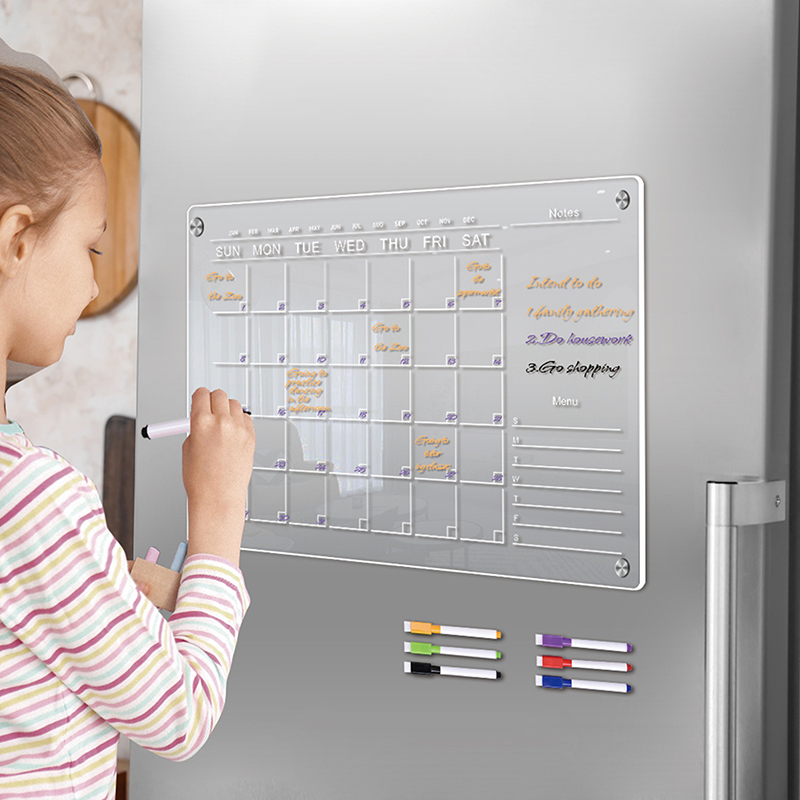 Прозрачная акриловая магнитная – обзор и цена Magnetic Calendar Board