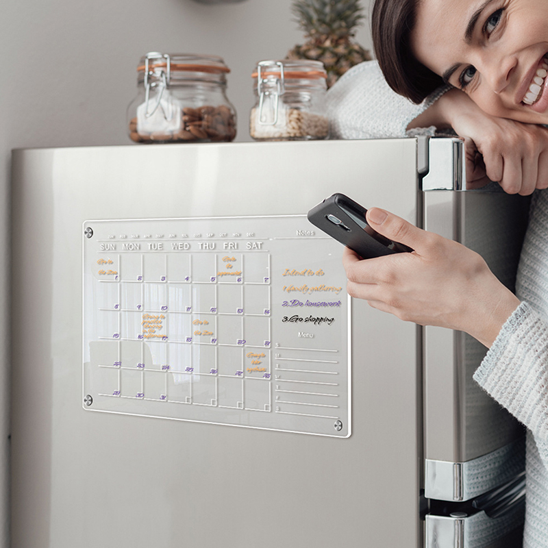 Прозрачная акриловая магнитная – обзор и цена Magnetic Calendar Board