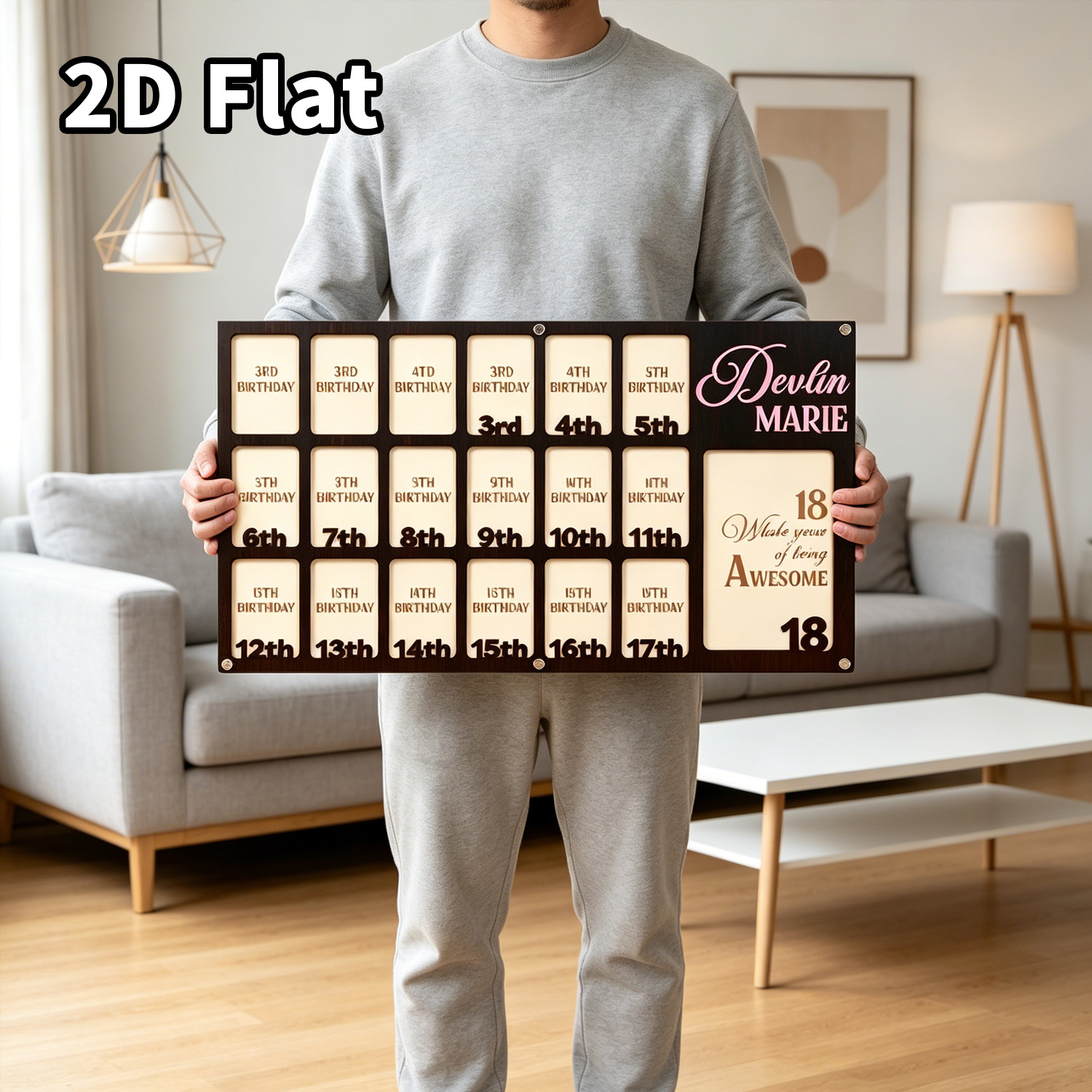 1 шт. Деревянная фоторамка-пла – обзор и цена Home Office Gifts