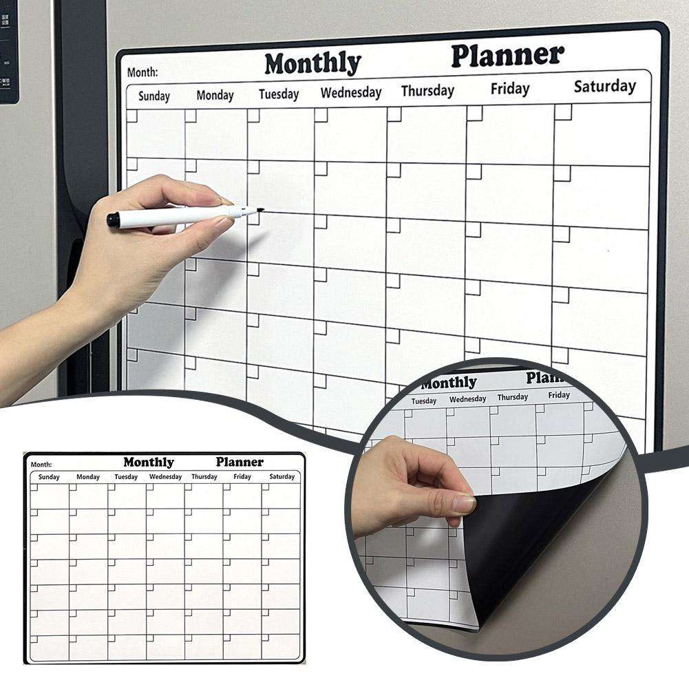 Стильный магнитный сухой стира – обзор и цена Magnetic Calendar Board