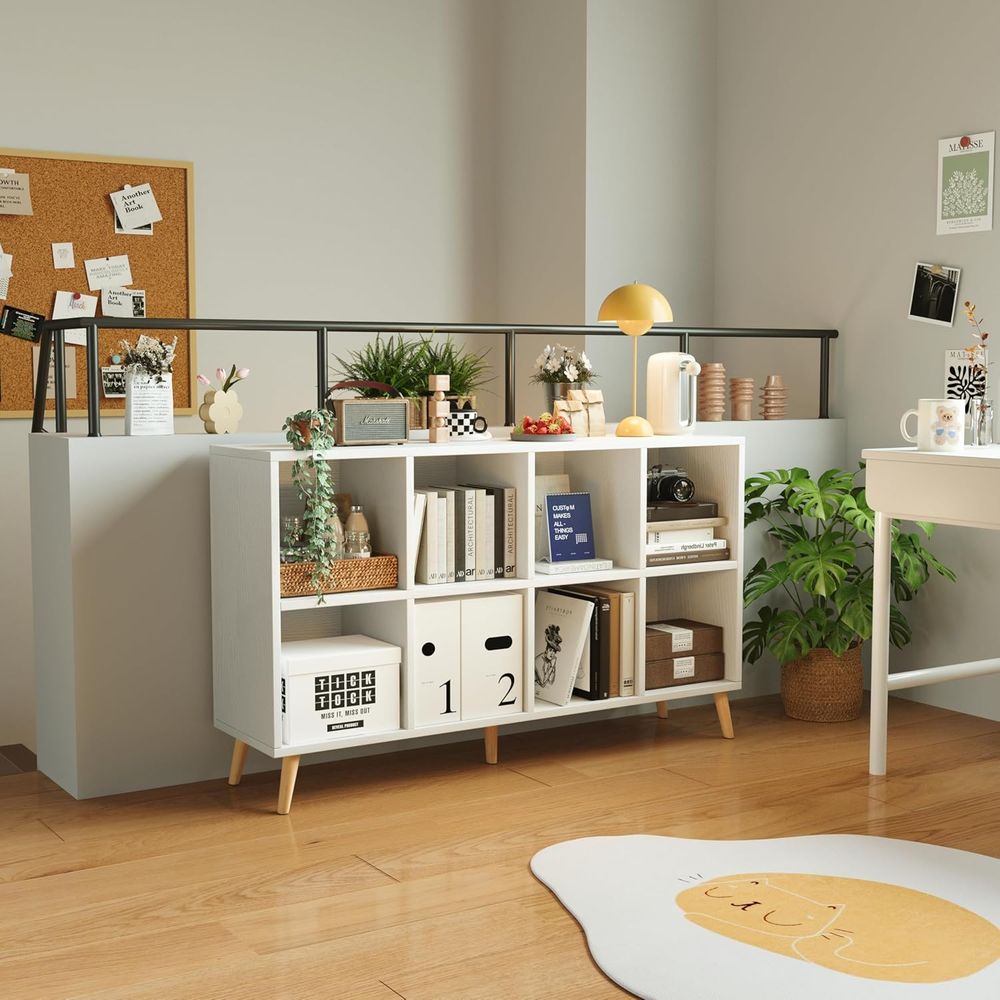 Двухуровневая деревянная книжн – обзор и цена Home Office Bookshelves