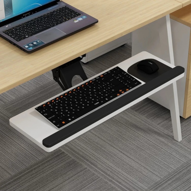 Выдвижная подставка для клавиа – обзор и цена Home Office Desk With Drawers