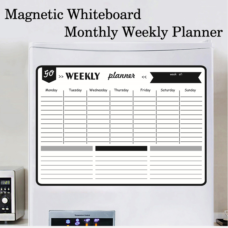 Магнитный ежемесячный еженедел – обзор и цена Magnetic Calendar Board