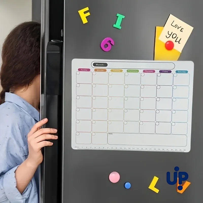 Магнит на холодильник, ежемеся – обзор и цена Magnetic Calendar Board