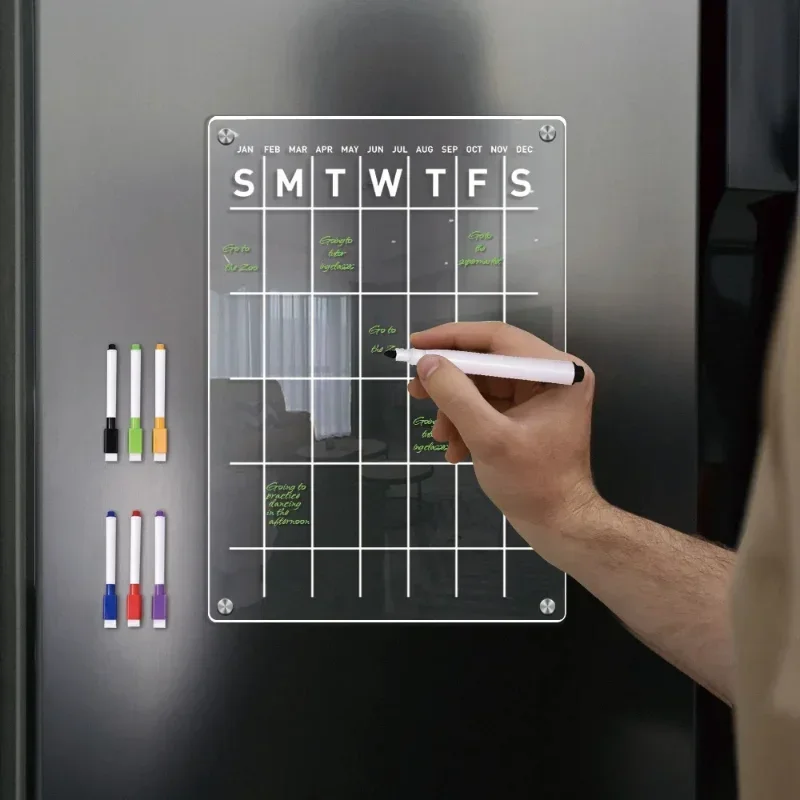 Магнитная наклейка на холодиль – обзор и цена Magnetic Calendar Board