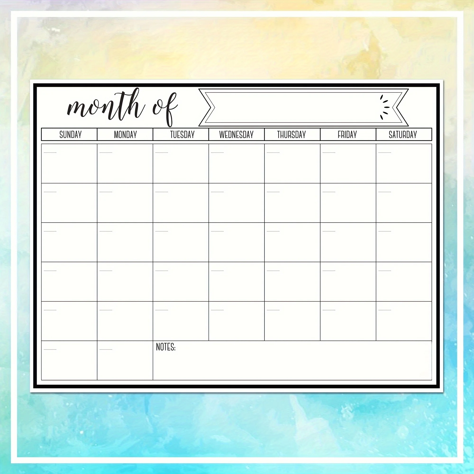 Магнитная доска-календарь на м – обзор и цена Magnetic Calendar Board