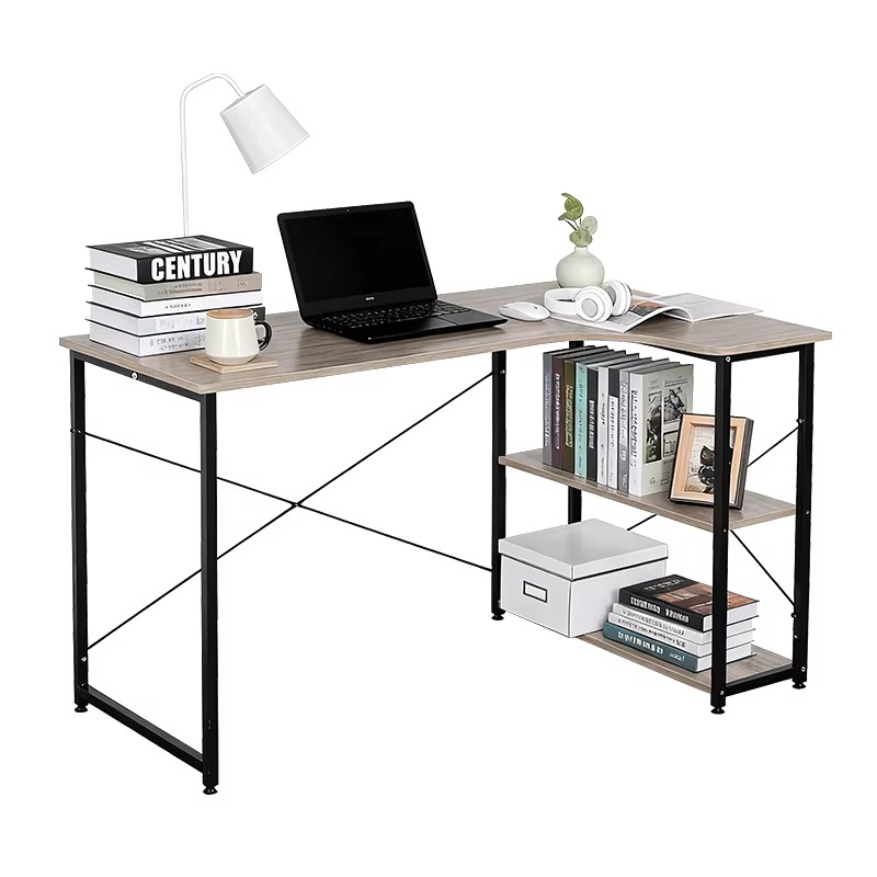 Угловой L-образный стол с инте – обзор и цена Home Office Desk With Drawers