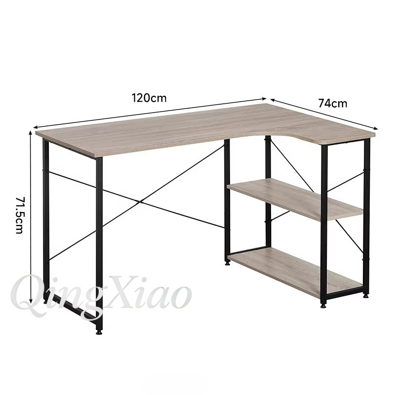Угловой L-образный стол с инте – обзор и цена Home Office Desk With Drawers