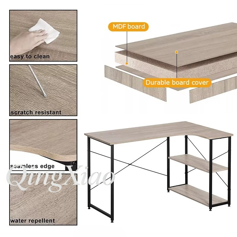 Угловой L-образный стол с инте – обзор и цена Home Office Desk With Drawers