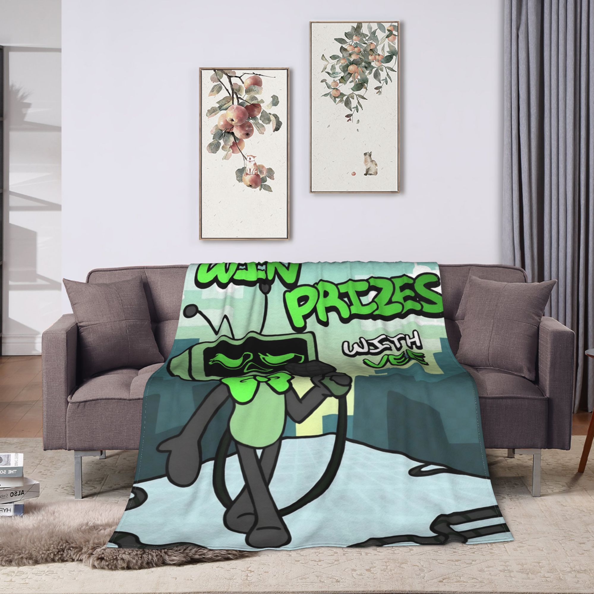 Плюшевый плед Dandy’s World Go – обзор и цена Home Office Trend