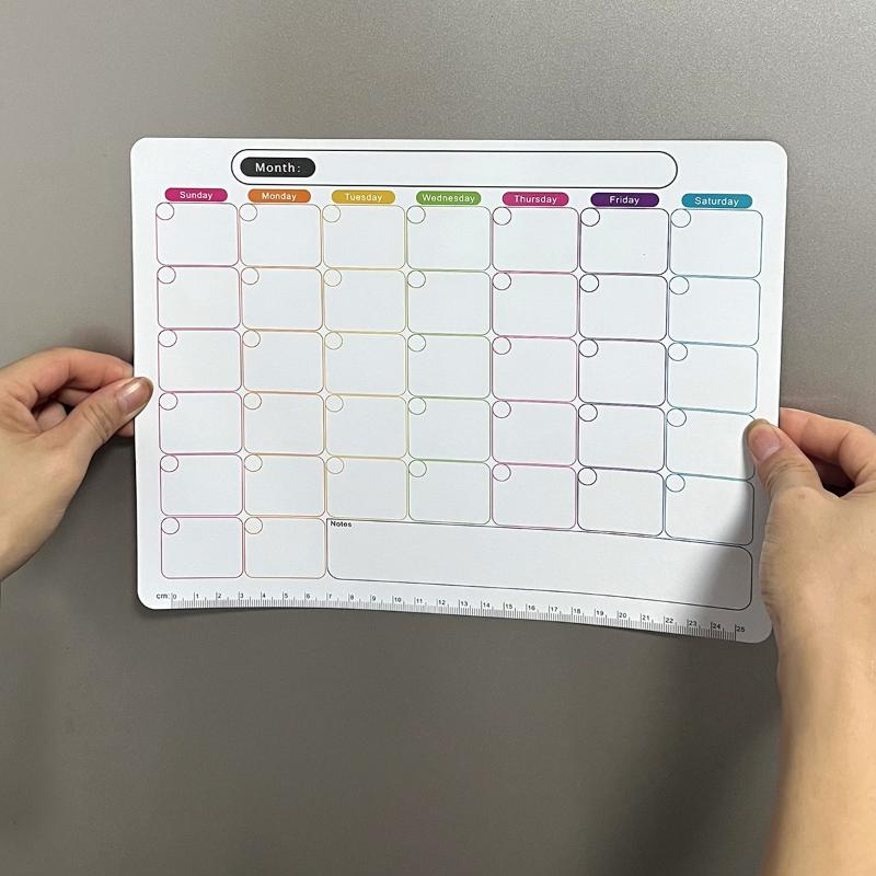 📚   Магнитный календарь-планир – обзор и цена Magnetic Calendar Board