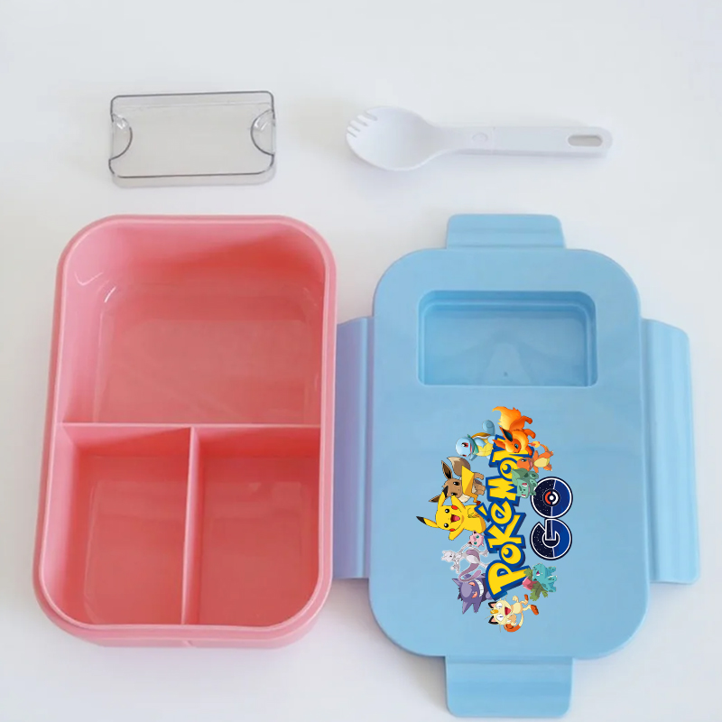 Ланч-бокс Pokemoned с ложкой,  – обзор и цена Home Office Box