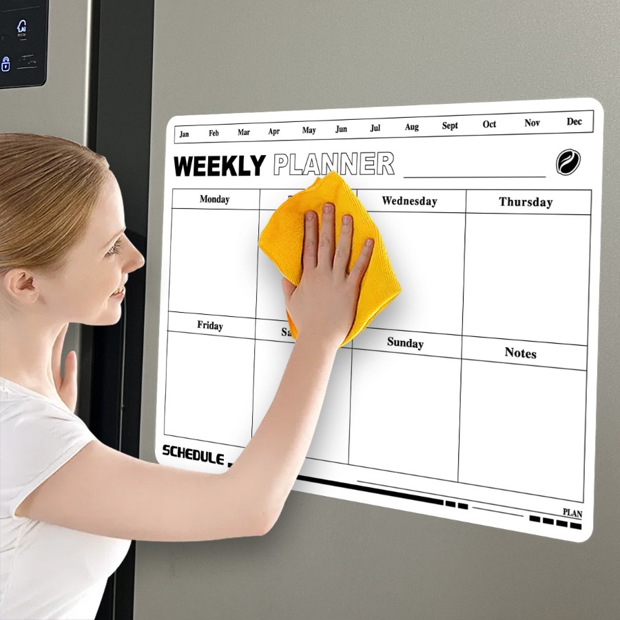 Стираемый план недели, календа – обзор и цена Magnetic Calendar Board