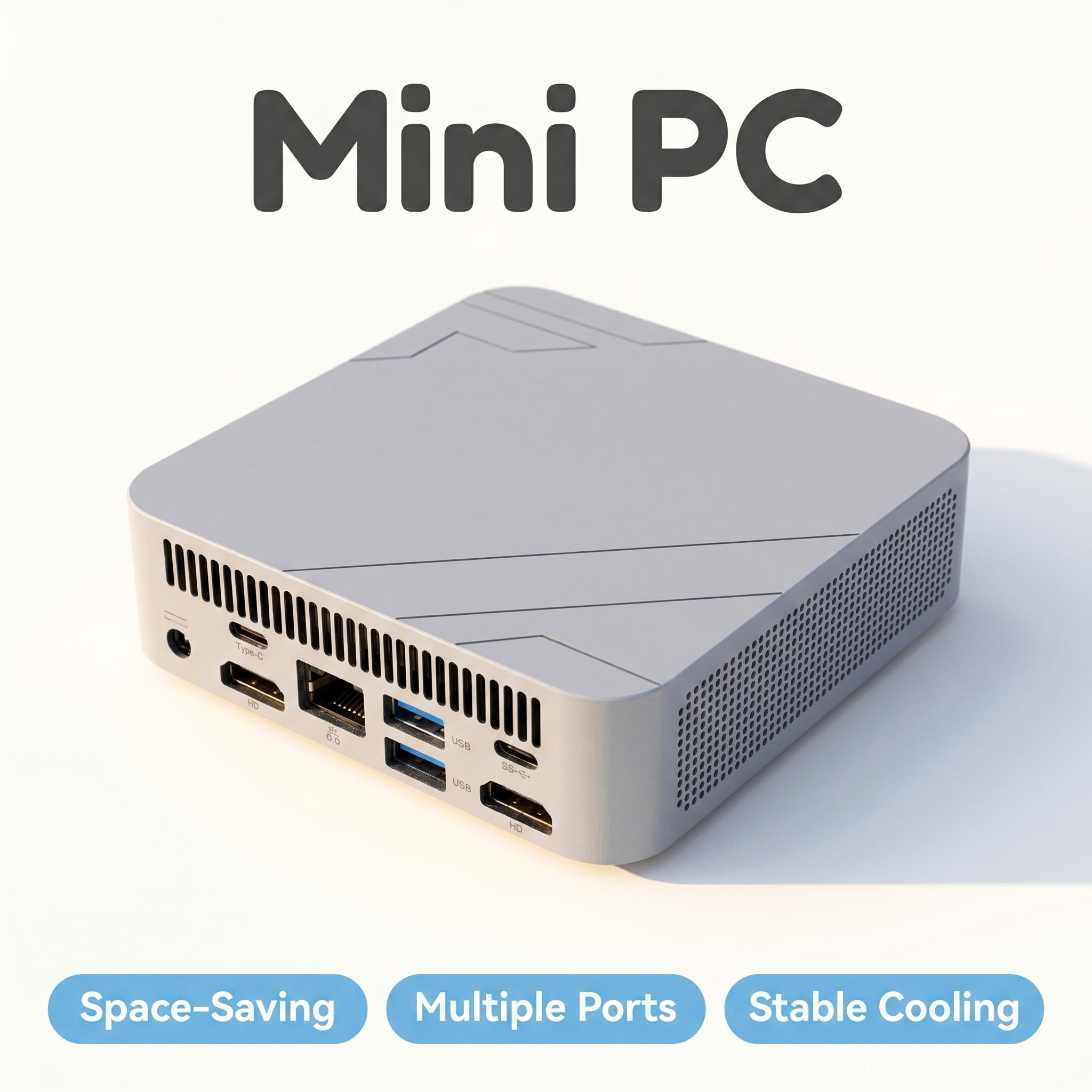 Новый портативный мини-ПК i9-8 – обзор и цена Home Office Pc