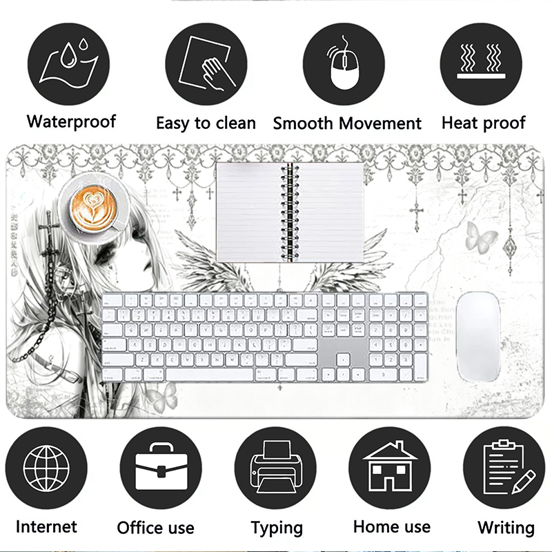 Кожаный коврик для мыши, черно – обзор и цена Home Office Pc