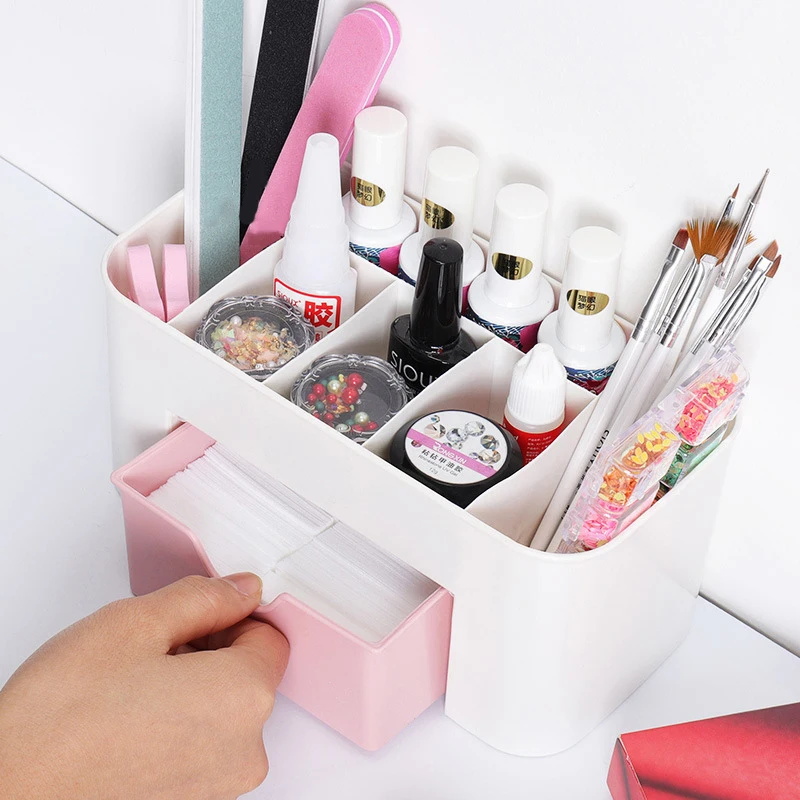 Органайзер для дизайна ногтей, – обзор и цена Home Office Desk With Drawers