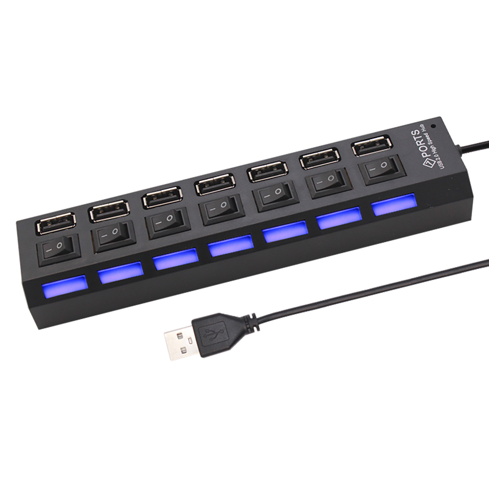 7-портовый USB 2.0-хаб-разветв – обзор и цена Home Office Pc