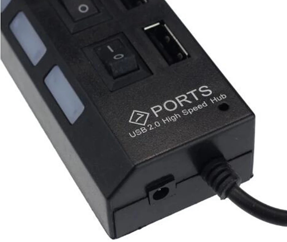7-портовый USB 2.0-хаб-разветв – обзор и цена Home Office Pc