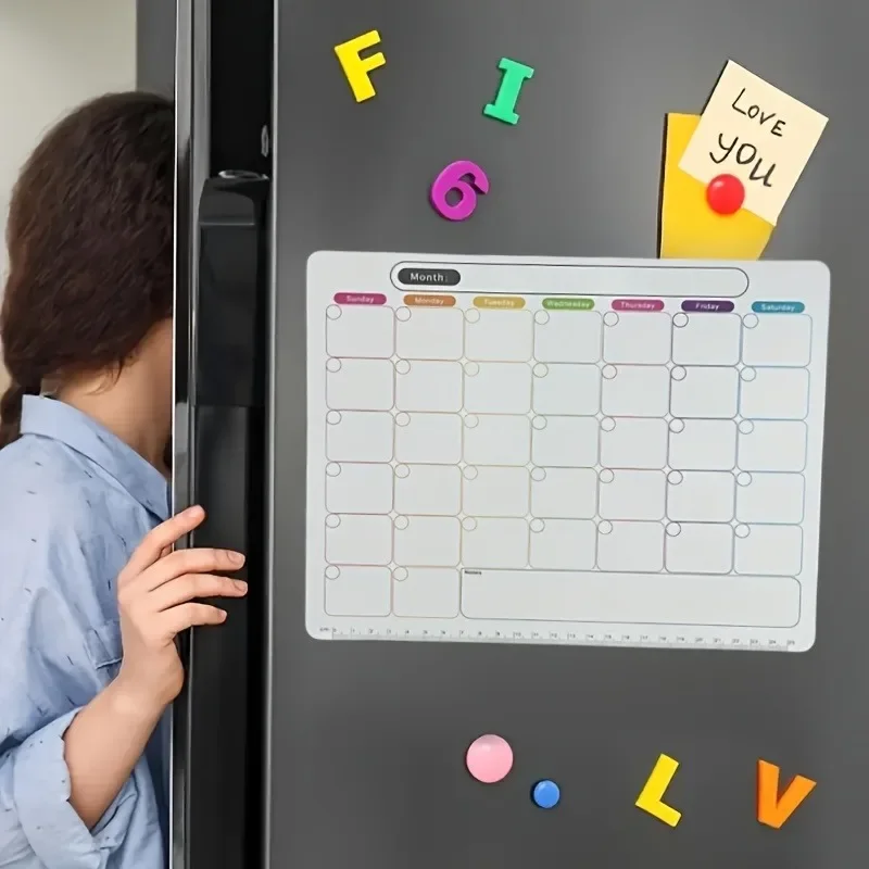 Магнит на холодильник, ежемеся – обзор и цена Magnetic Calendar Board