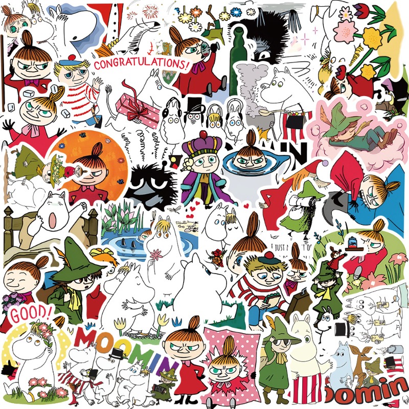 Новые наклейки Moomin Valley,  – обзор и цена Home Office Kit